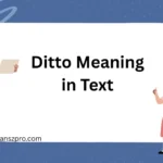 Ditto Meaning in Text