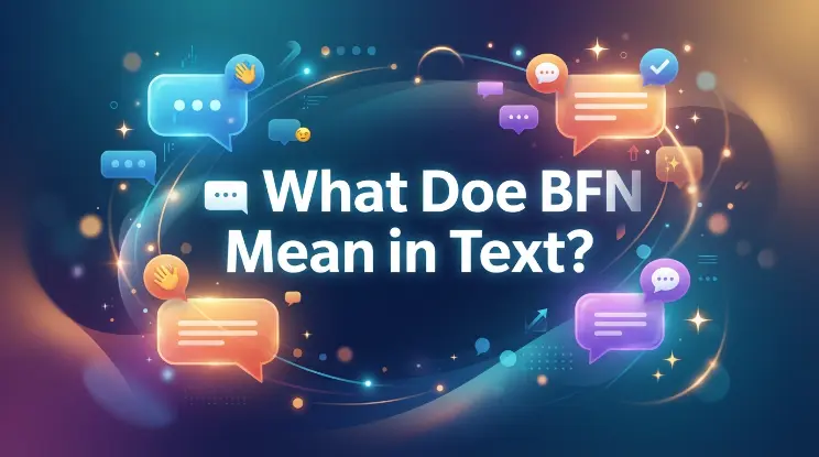 What Does BFN Mean in Text?