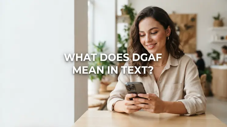 What Does DGAF Mean in Text?