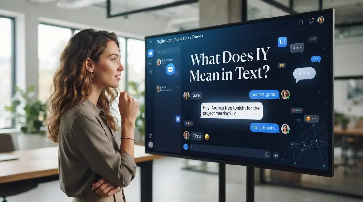 What Does IY Mean in Text?