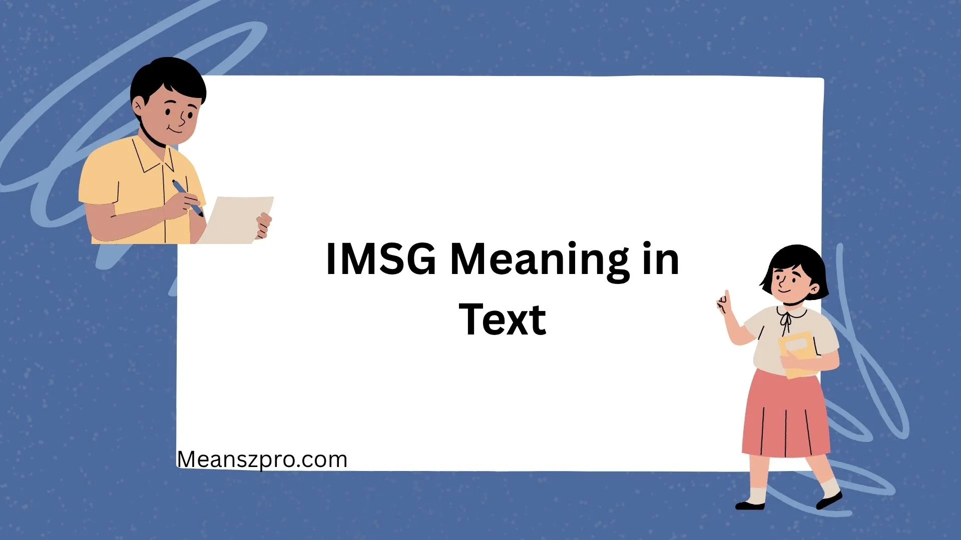 IMSG Meaning in Text