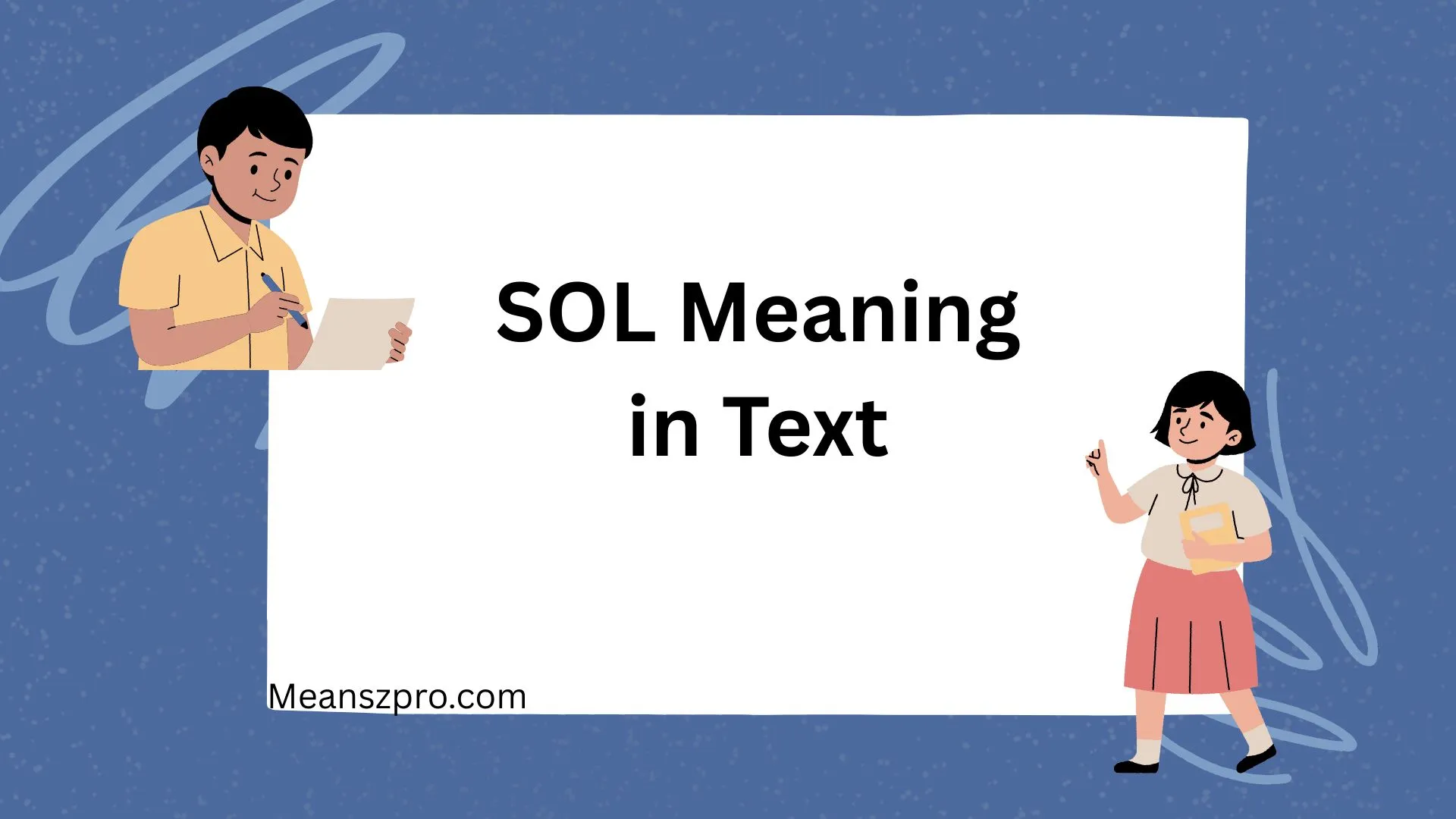 SOL Meaning in Text
