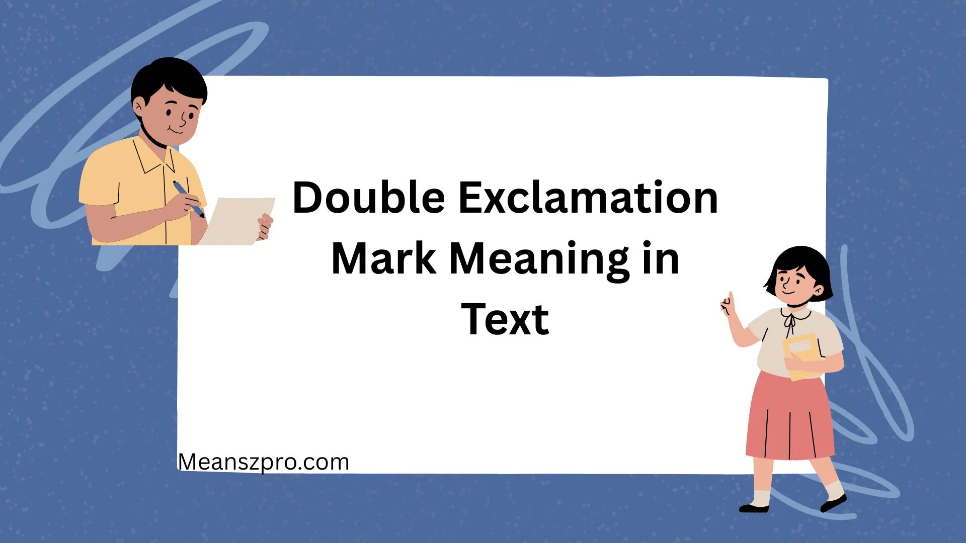 Double Exclamation Mark Meaning in Text