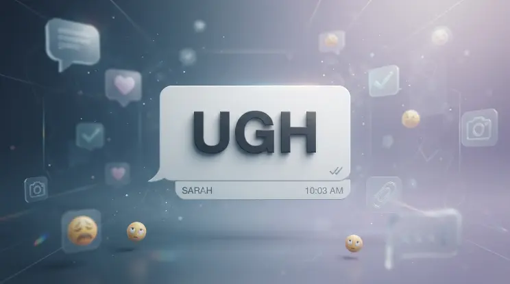 UGH Meaning in WhatsApp Chat