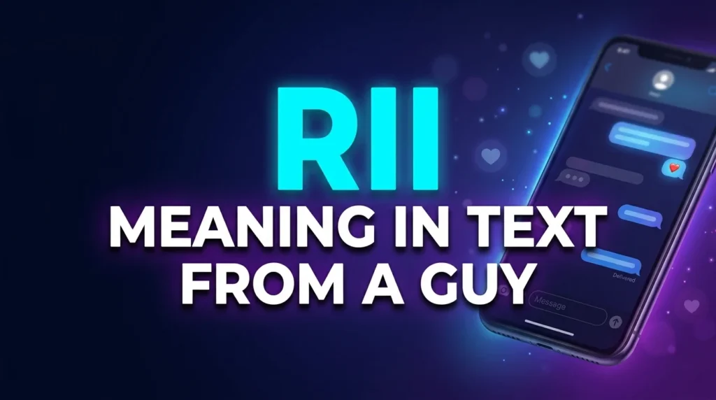 RII Meaning in Text From a Guy