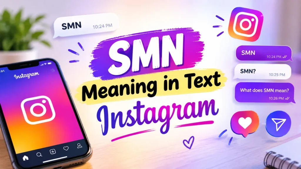 SMN Meaning in Text Instagram