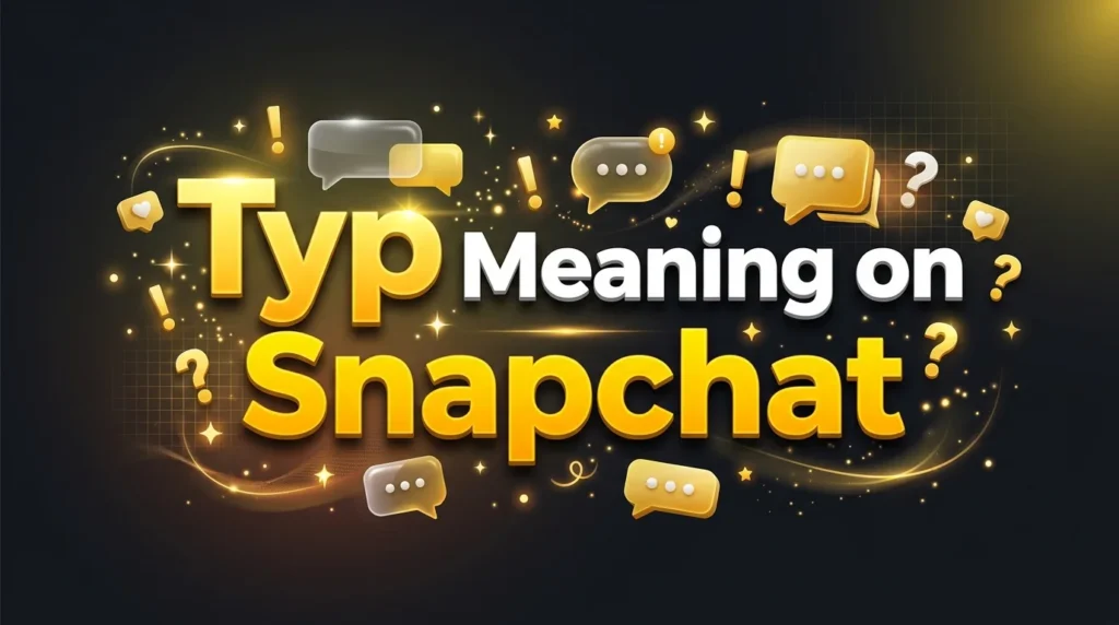 Typ Meaning on Snapchat