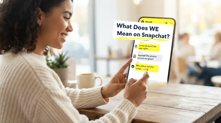 What Does WE Mean on Snapchat?