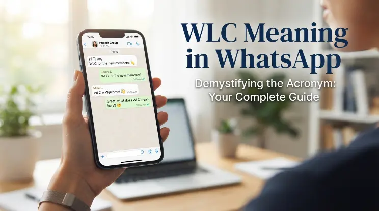 WLC Meaning in WhatsApp