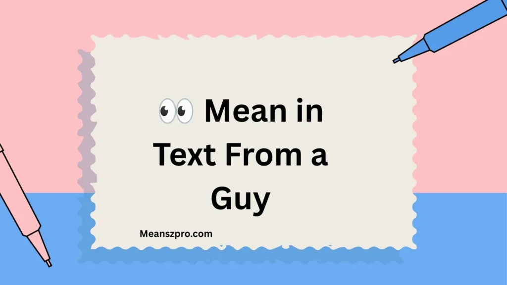 👀 Mean in Text From a Guy