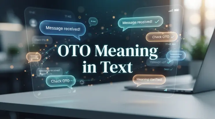 OTO Meaning in Text