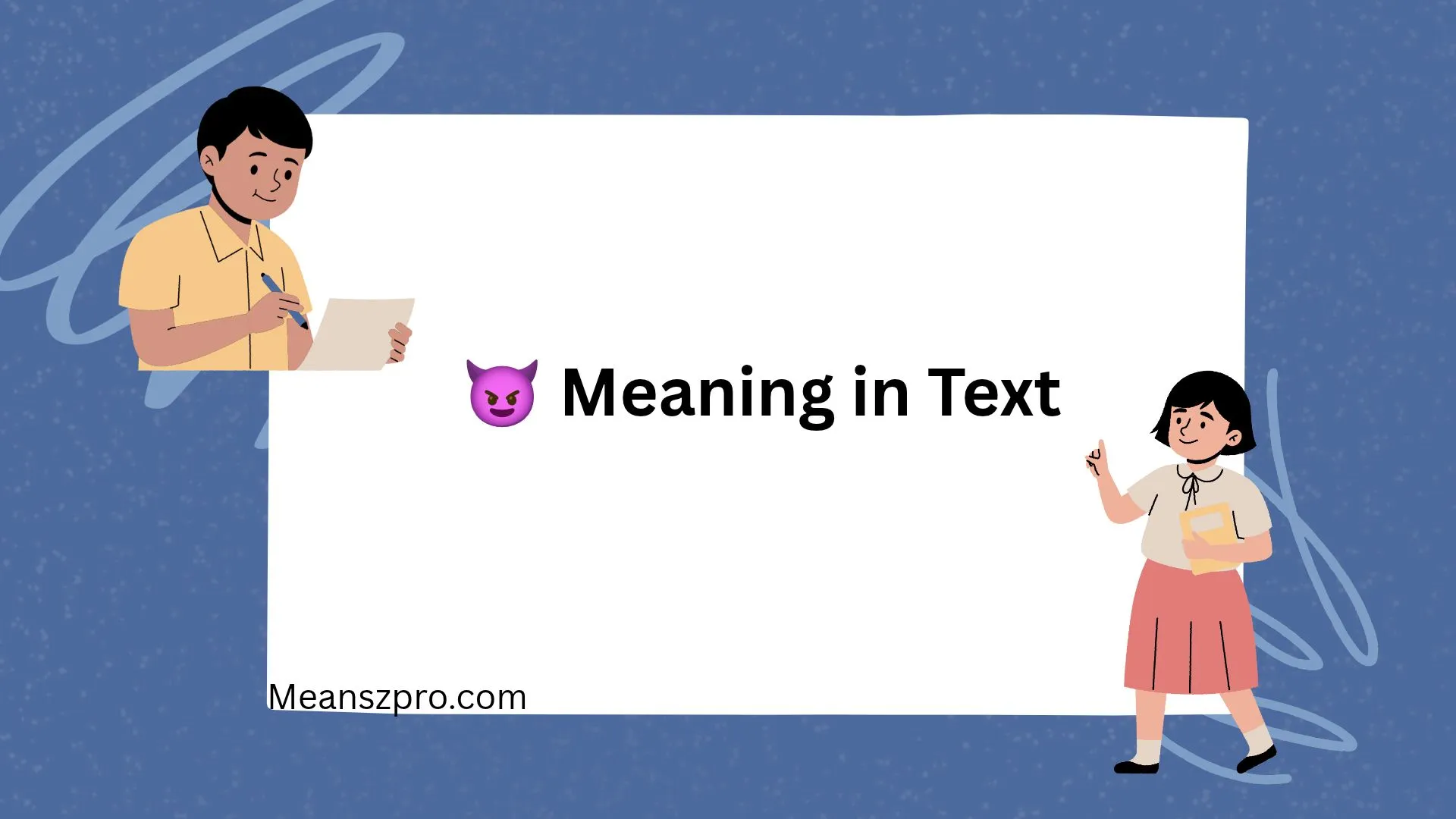 😈 Meaning in Text