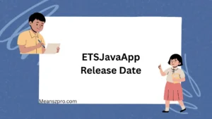 ETSJavaApp Release Date