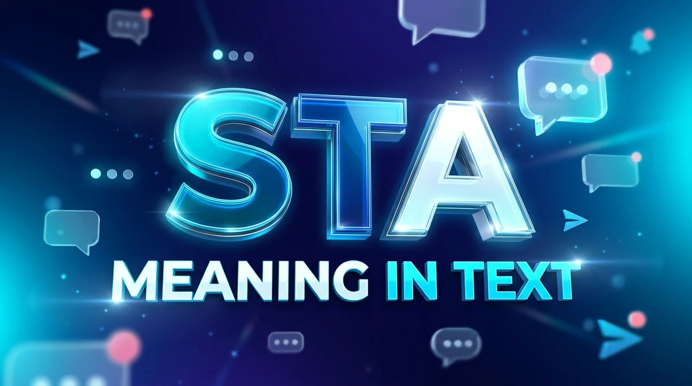 STA Meaning in Text